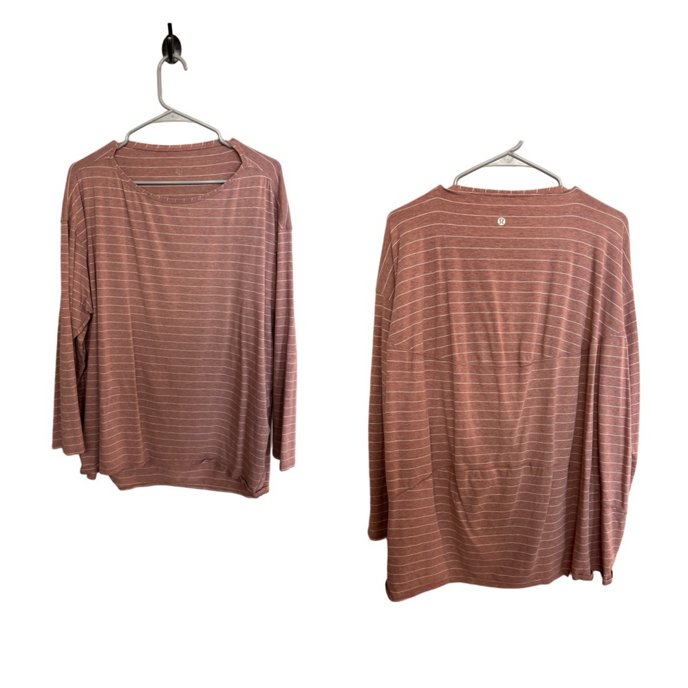 Lululemon Athletica All In Motion Long Sleeve Women’s Size 16 Top